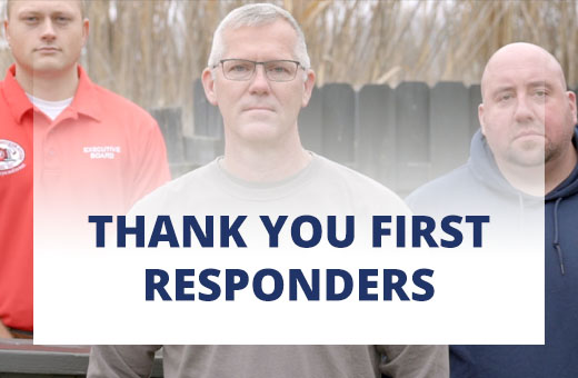 Representing first responders and everyday heroes